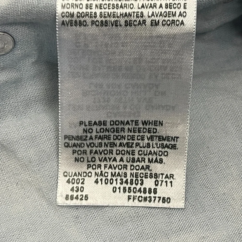Levis‎ 550 Relaxed Fit Taper 43x32 Medium Wash Denim Blue Jeans Zip *Read